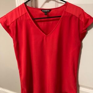 Express Red Shirt XS